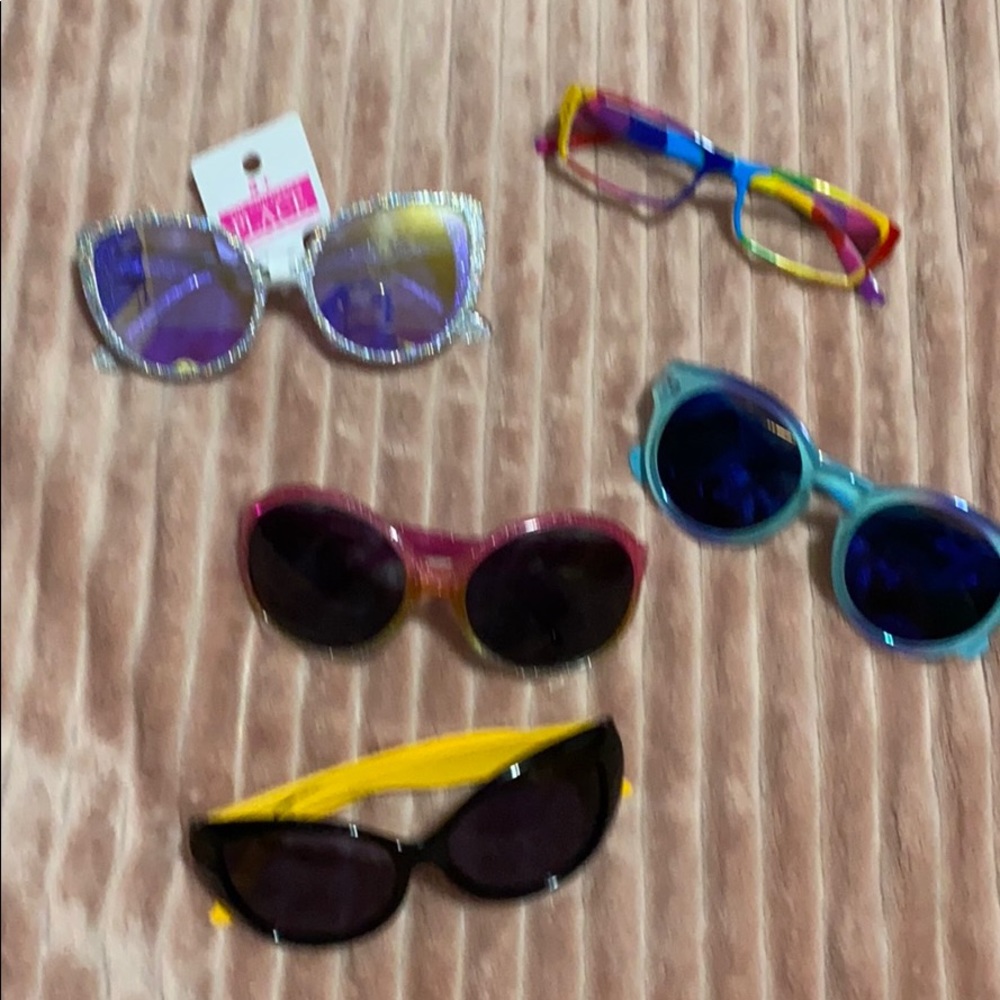 Girls fashion glasses and sunglasses